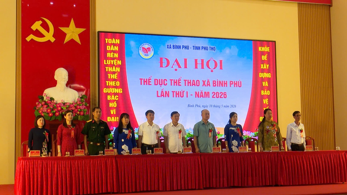 Xã Bình Phú tổ chức thành công Đại hội thể dục thể thao lần thứ I năm 2026.