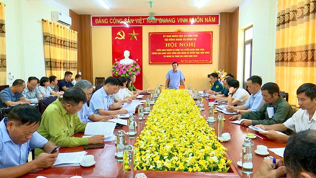 Hội đồng nghĩa vụ quân sự xã Bình Phú triển khai nhiệm vụ công tác tuyển quân năm 2026.