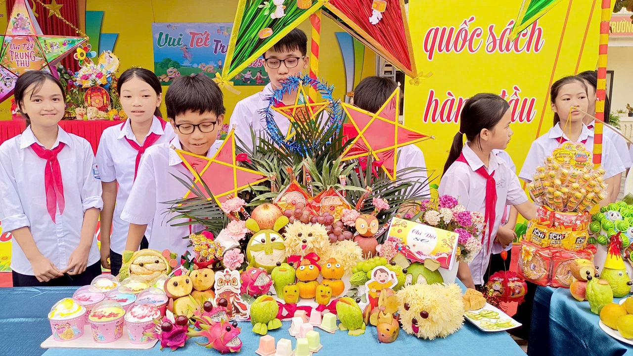 Vui tết Trung thu – Ngày trẻ em Phú Thọ năm 2025 trên địa bàn xã Bình Phú.