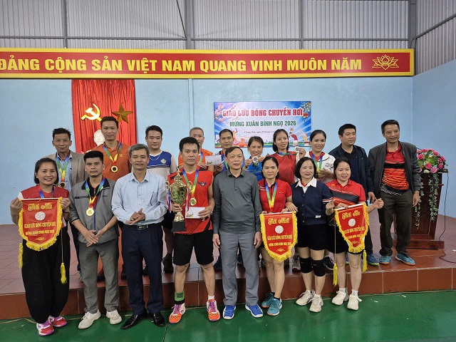 Các khu dân cư xã Bình Phú (cũ) tổ chức giao lưu thể thao mừng Đảng, mừng Xuân Bính Ngọ 2026