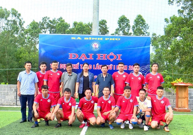 Xã Bình Phú tổ chức thi đấu các môn thể thao trong khuôn khổ Đại hội thể dục thể thao xã lần thứ I năm 2026.