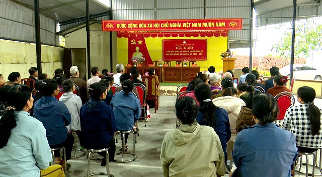 Hội nghị tiếp xúc cử tri với những người ứng cử đại biểu HĐND xã Bình Phú khóa II, nhiệm kỳ 2026 – 2031