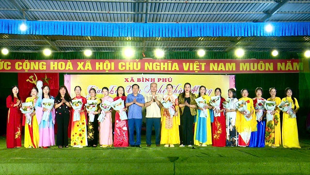 Xã Bình Phú tổ chức đêm giao lưu văn nghệ chào mừng Lễ hội truyền thống Đền Nhà Bà năm 2026