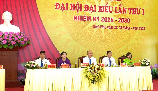PHIÊN TRÙ BỊ ĐẠI HỘI ĐẠI BIỂU XÃ BÌNH PHÚ LẦN THỨ I, NHIỆM KỲ 2025 - 2030.