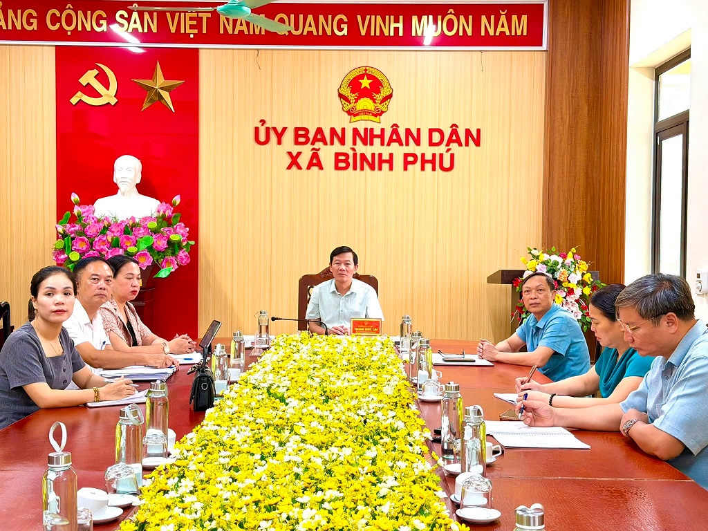 Xã Bình Phú tham dự hội nghị trực tuyến tổng kết năm học 2025-2026, triển khai nhiệm vụ năm học 2026-2027.