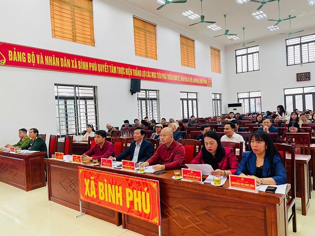 Xã Bình Phú tham dự Hội nghị toàn quốc quán triệt và triển khai Nghị quyết Đại hội XIV của Đảng.