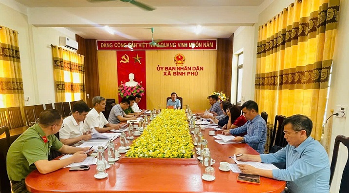 Bình Phú: Hội nghị nghe phương án tuyên truyền, vận động, đối thoại và đảm bảo an ninh trật tự phục vụ thi công dự án đường dây 220kV Việt Trì – Tam Dương – Bá Thiện