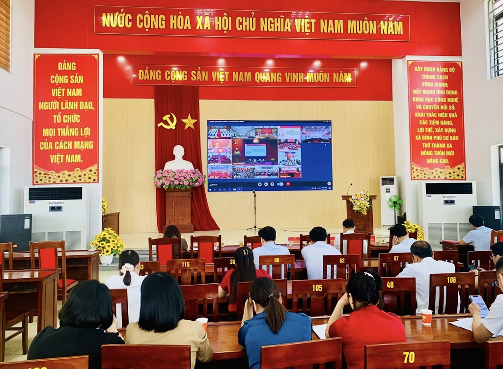 Xã Bình Phú tham dự lớp bồi dưỡng nâng cao năng lực, xử lý tình huống thực tiễn đối với đội ngũ cán bộ cơ sở.