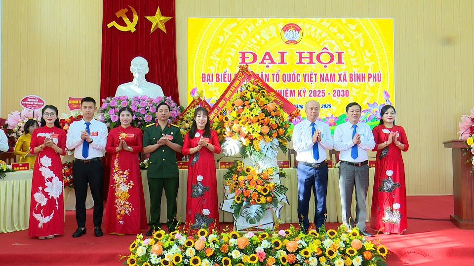 Đại hội đại biểu Mặt trận tổ quốc Việt Nam xã Bình Phú lần thứ I, nhiệm kỳ 2025 -2030 thành công tốt đẹp