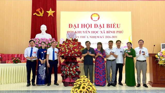 Đại hội Hội Khuyến học xã Bình Phú lần thứ I, nhiệm kỳ 2026-2031.