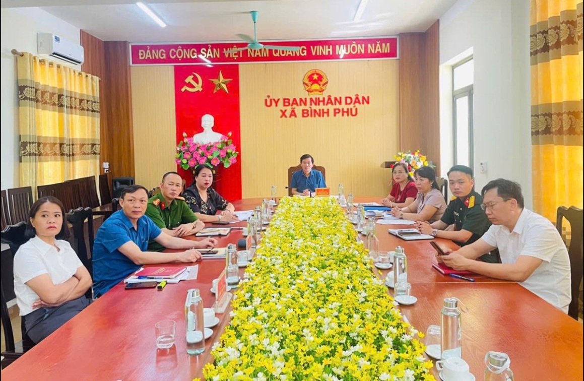 Xã Bình Phú tham dự hội nghị triển khai phương án sắp xếp thôn, tổ dân phố trên địa bàn tỉnh Phú Thọ.
