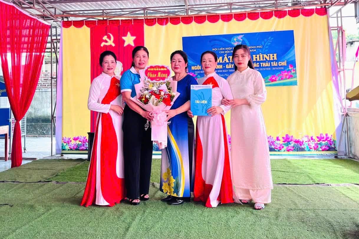 Chi hội Phụ nữ thôn Răm, xã Bình Phú ra mắt mô hình “Ngôi nhà xanh” nhân kỷ niệm 96 năm Ngày thành lập Hội LHPN Việt Nam (20/10/1930 – 20/10/2026)