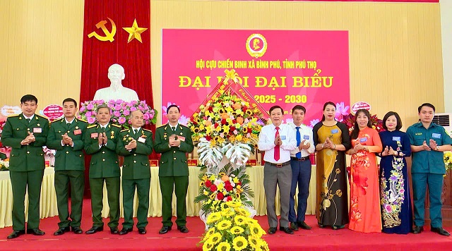 Đại hội đại biểu hội Cựu chiến binh xã Bình Phú nhiệm kỳ 2025 -2030.