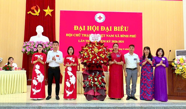 Đại hội đại biểu hội chữ thập đỏ Việt Nam xã Bình Phú lần thứ I, nhiệm kỳ 2026 - 2031