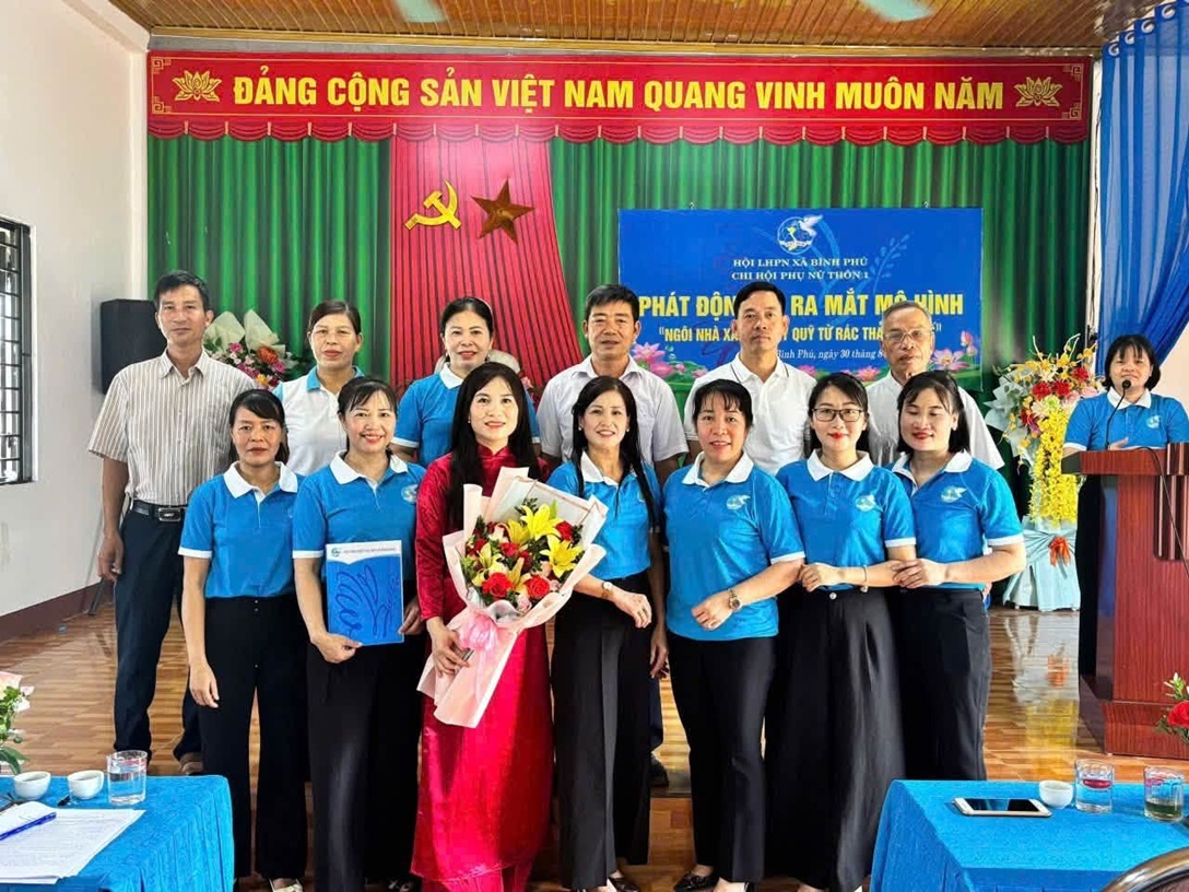 Bình Phú Phát động và ra mắt mô hình điểm “Ngôi nhà xanh”