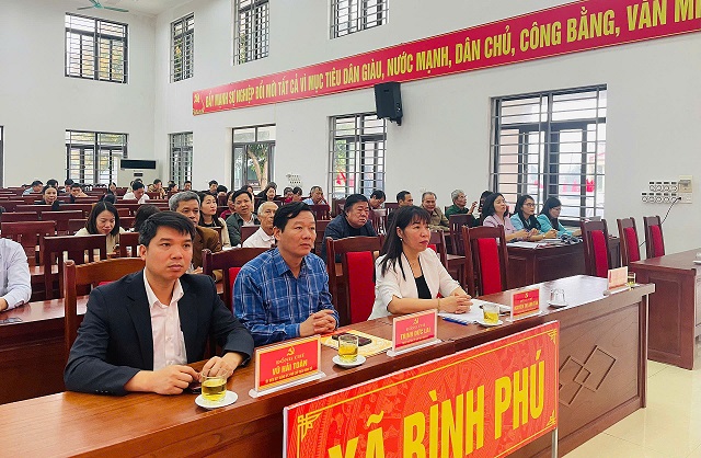 Hội nghị tiếp xúc giữa cử tri với các ứng cử viên đại biểu HĐND tỉnh Phú Thọ khoá XX, nhiệm kỳ 2026 -2031.