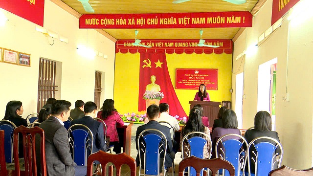 Hội nghị hiệp thương lần thứ nhất giới thiệu người ứng cử đại biểu HĐND xã nhiệm kỳ 2026 -2031.