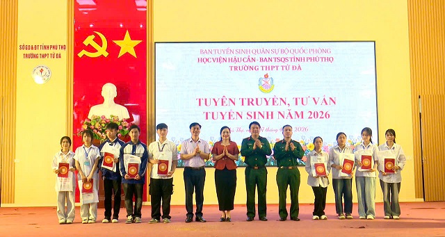 Ban Tuyển sinh Học viện Hậu cần tuyên truyền, hướng nghiệp tuyển sinh quân sự năm 2026