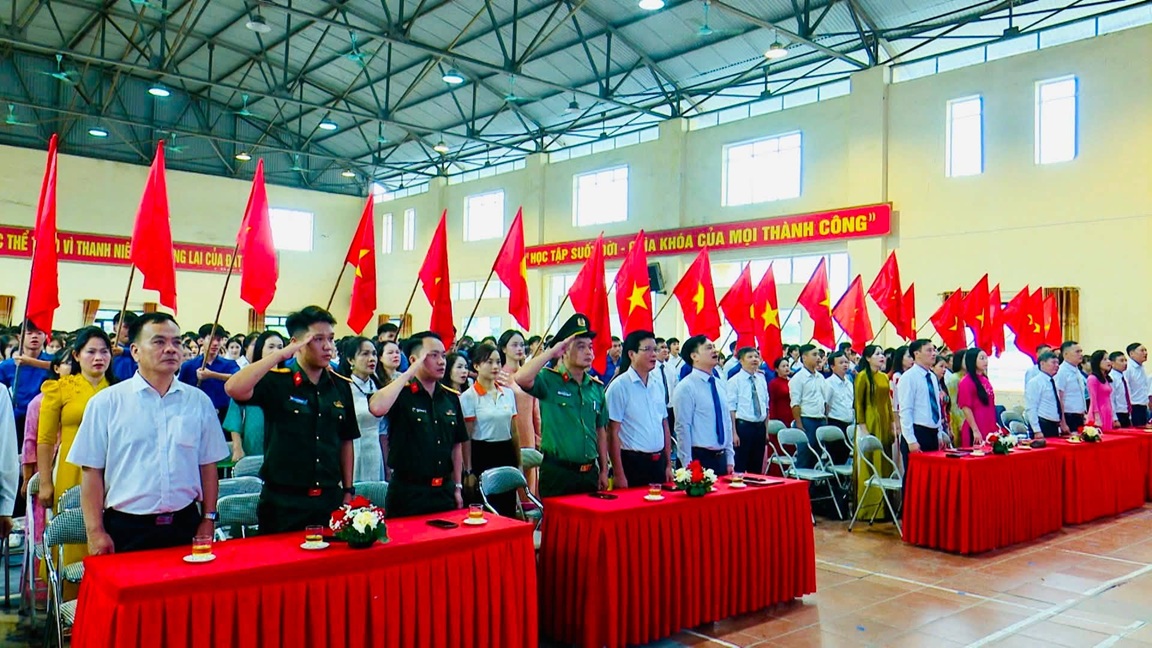 Trường THPT Tử Đà khai giảng năm học 2026-2027.