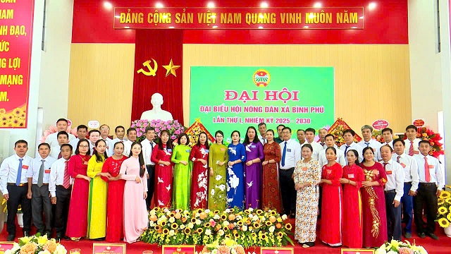 Đại hội đại biểu Hội nông dân xã Bình Phú lần thứ I, nhiệm kỳ 2025 - 2030