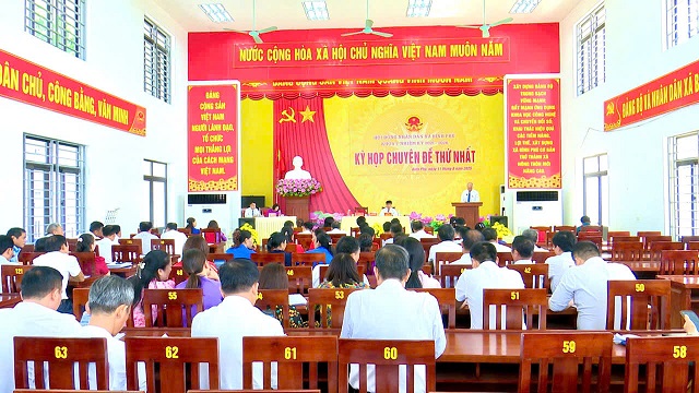 KỲ HỌP CHUYÊN ĐỀ THỨ NHẤT HĐND XÃ BÌNH PHÚ KHOÁ I, NHIỆM KỲ 2021 - 2026.