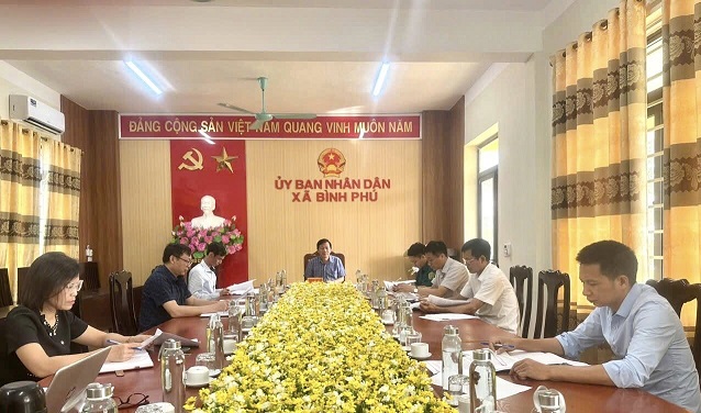 HỘI NGHỊ THƯỜNG KỲ UBND XÃ BÌNH PHÚ THÁNG 7 NĂM 2025.